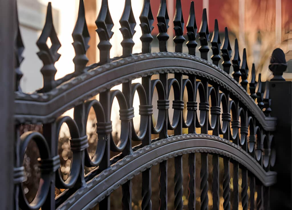 wrought-iron-fence in Oakmont Ct, Mansfield, TX